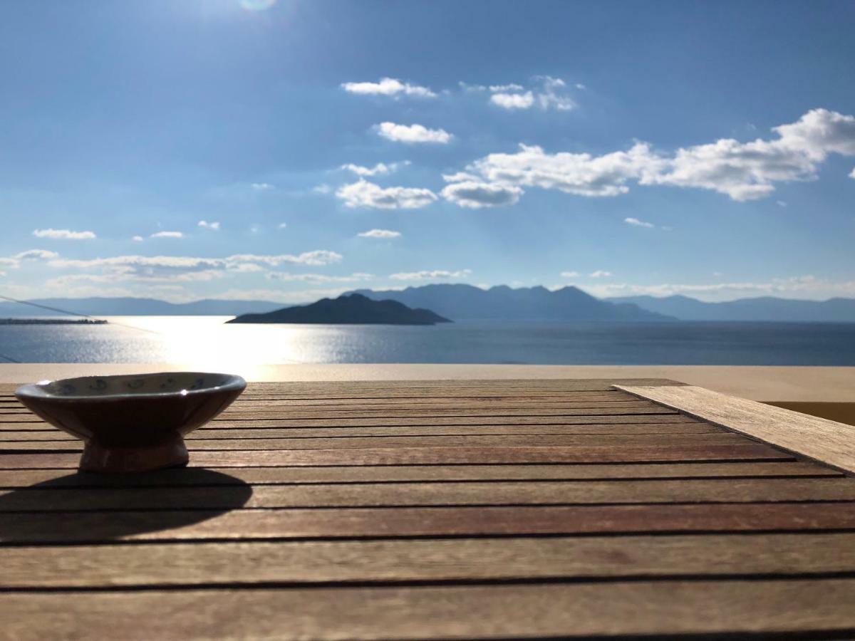 Breathtaking Seaview House Villa Aegina Bagian luar foto