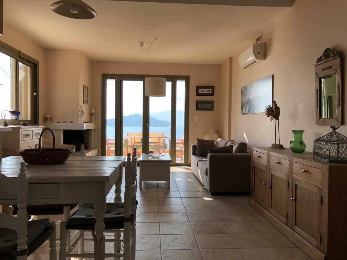 Breathtaking Seaview House Villa Aegina Bagian luar foto